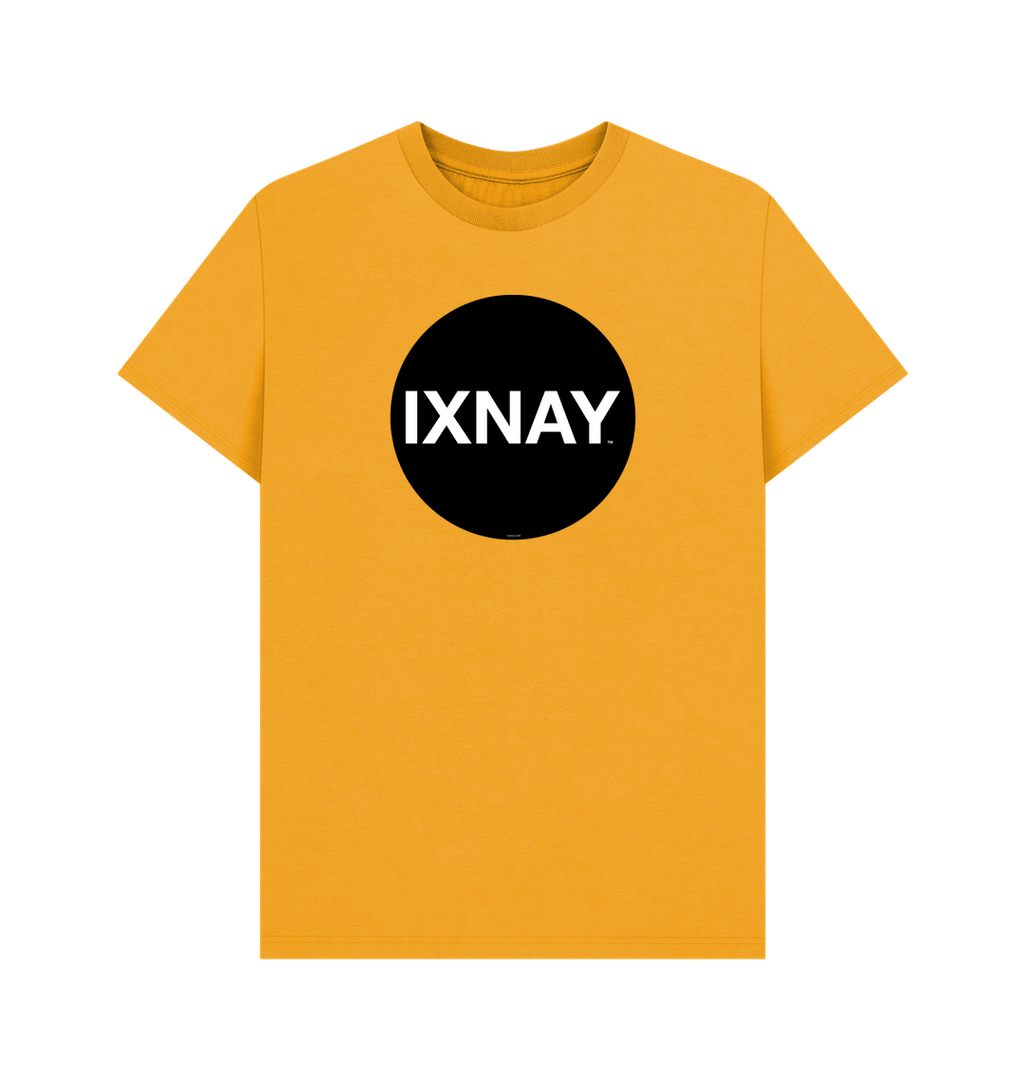 Mustard Printed T-shirt Front