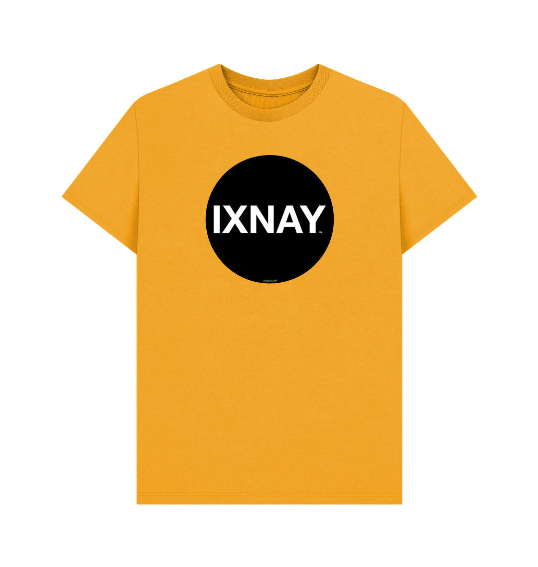 Mustard Printed T-shirt Front