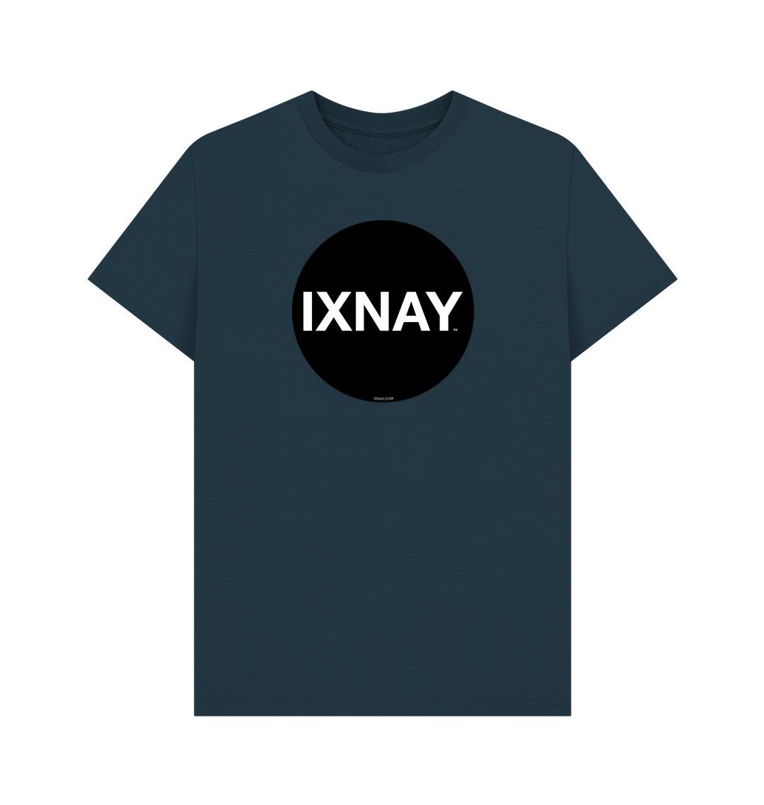 Denim Blue Printed T-shirt Front