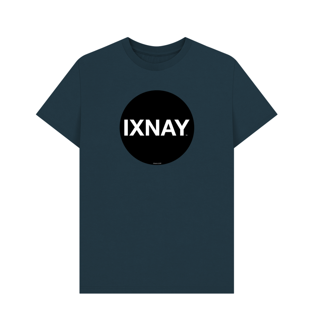 Denim Blue Printed T-shirt Front
