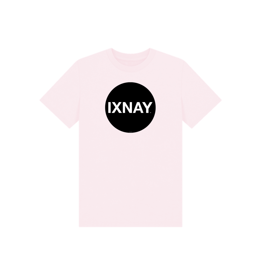 Pink Printed Kids T-Shirt Front