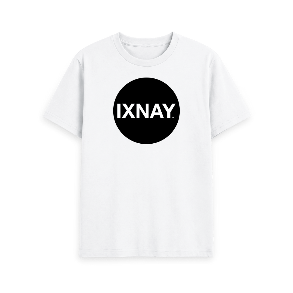 White Printed T-shirt Front