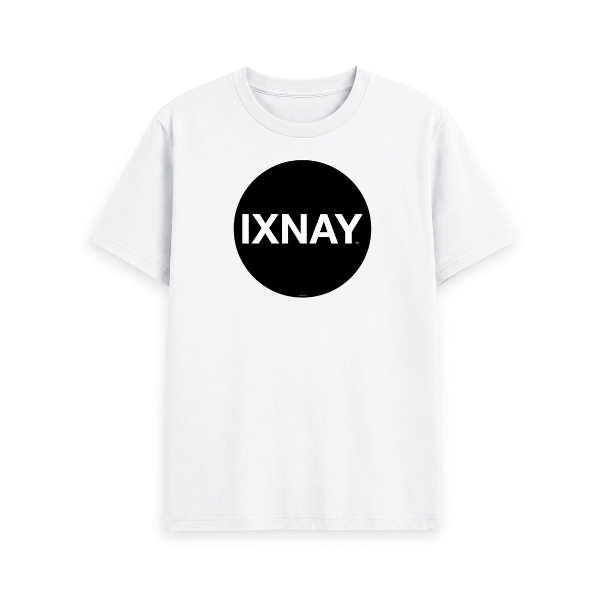 White Printed T-shirt Front