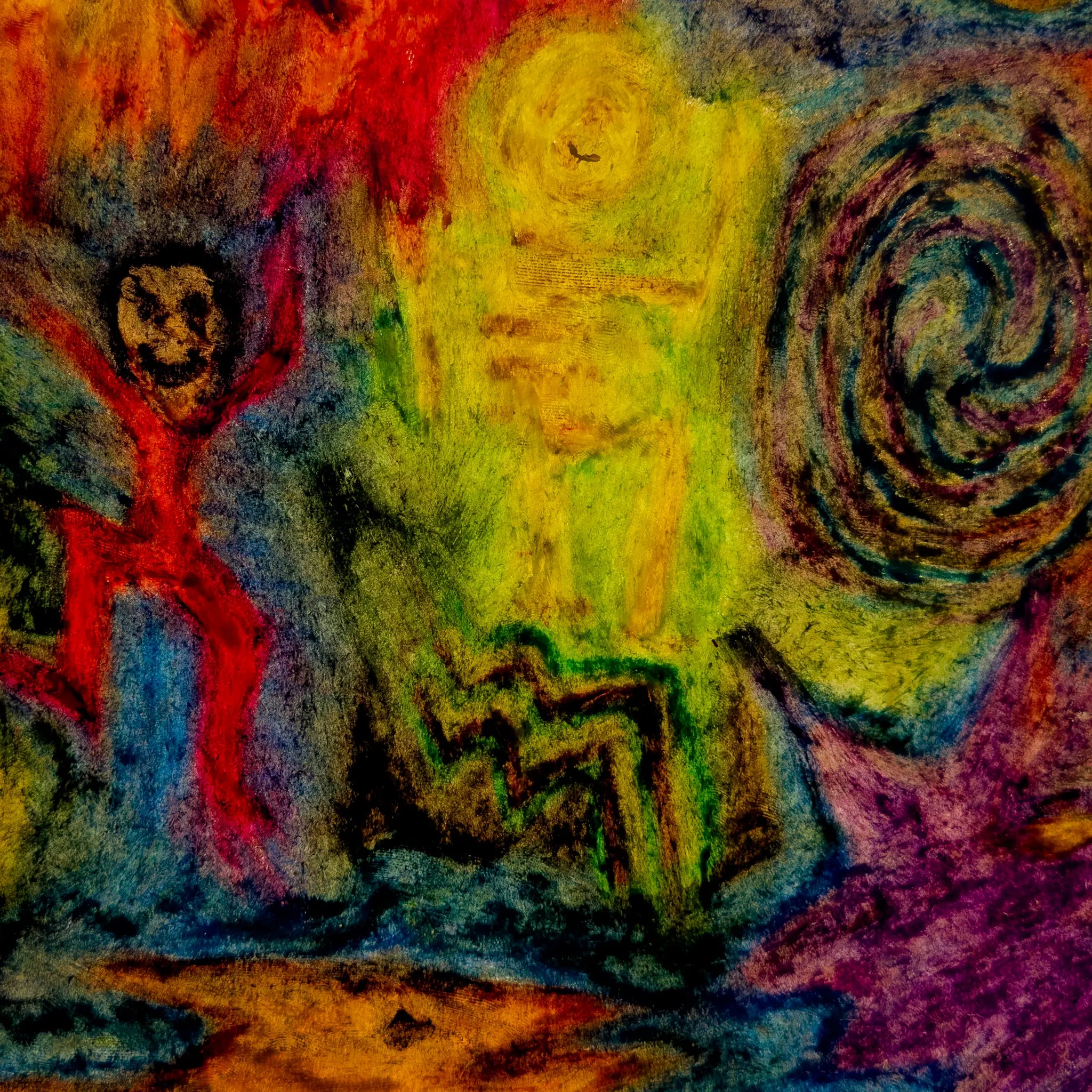 Come Closer (A Summons) - Illumine Series | Original Oil Pastel Artwork