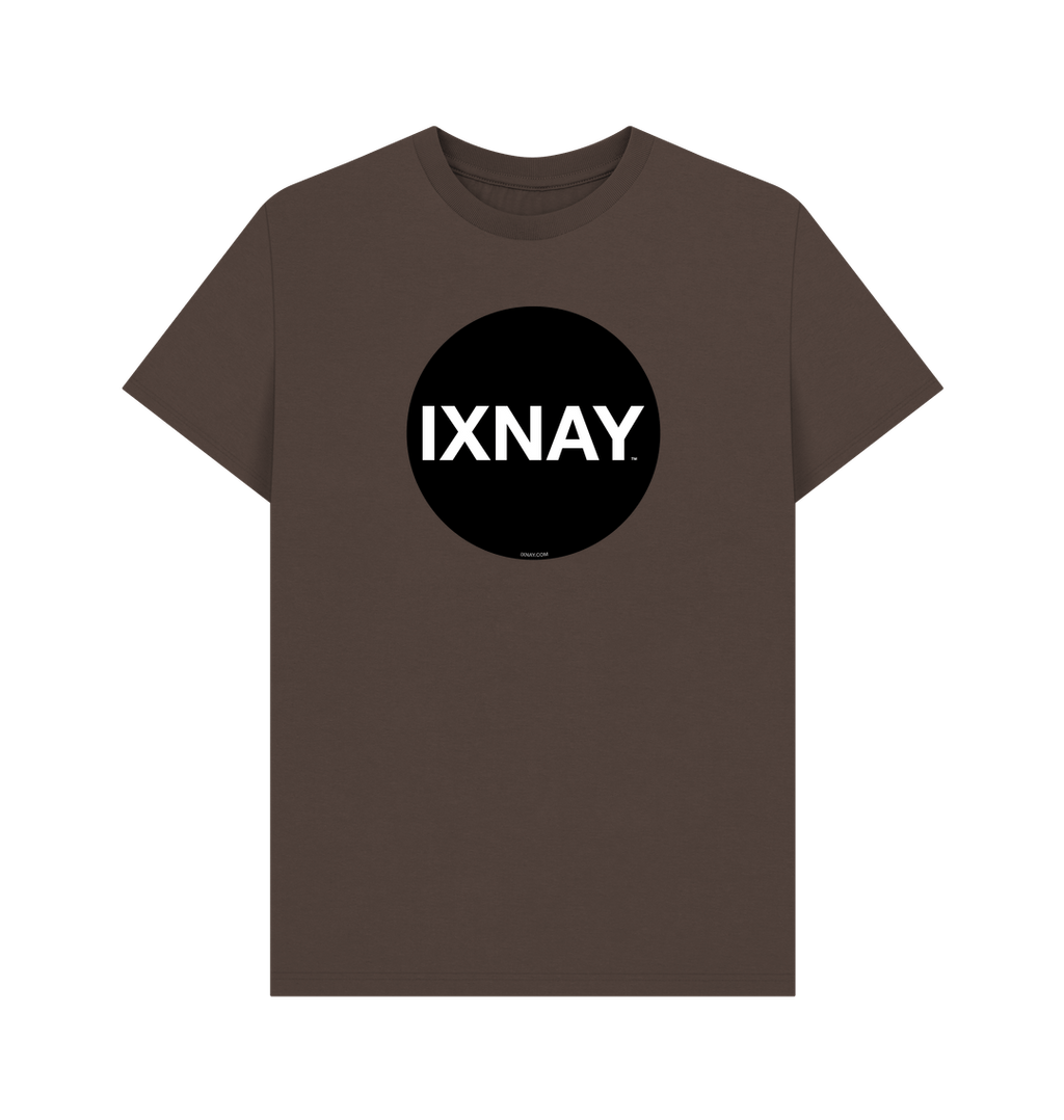 Chocolate Printed T-shirt Front