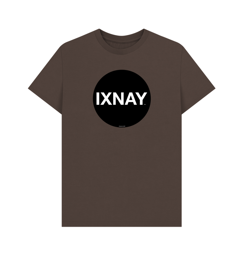 Chocolate Printed T-shirt Front