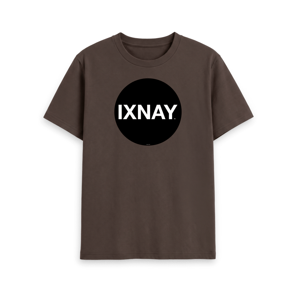 Chocolate Printed T-shirt Front
