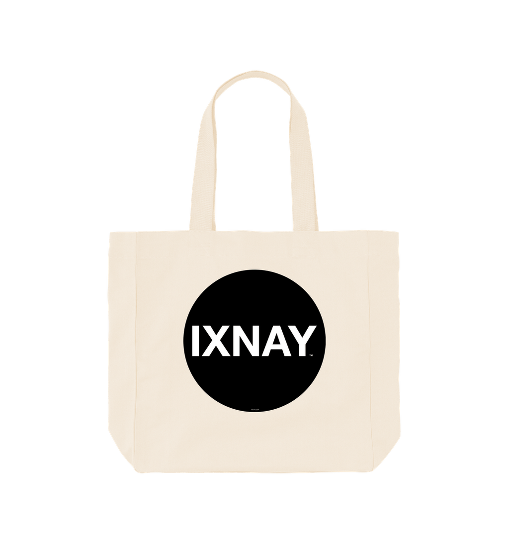 Natural Printed Bag Front