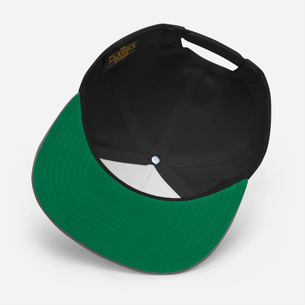 IXNAY original logo flat bill cap detail black/gray