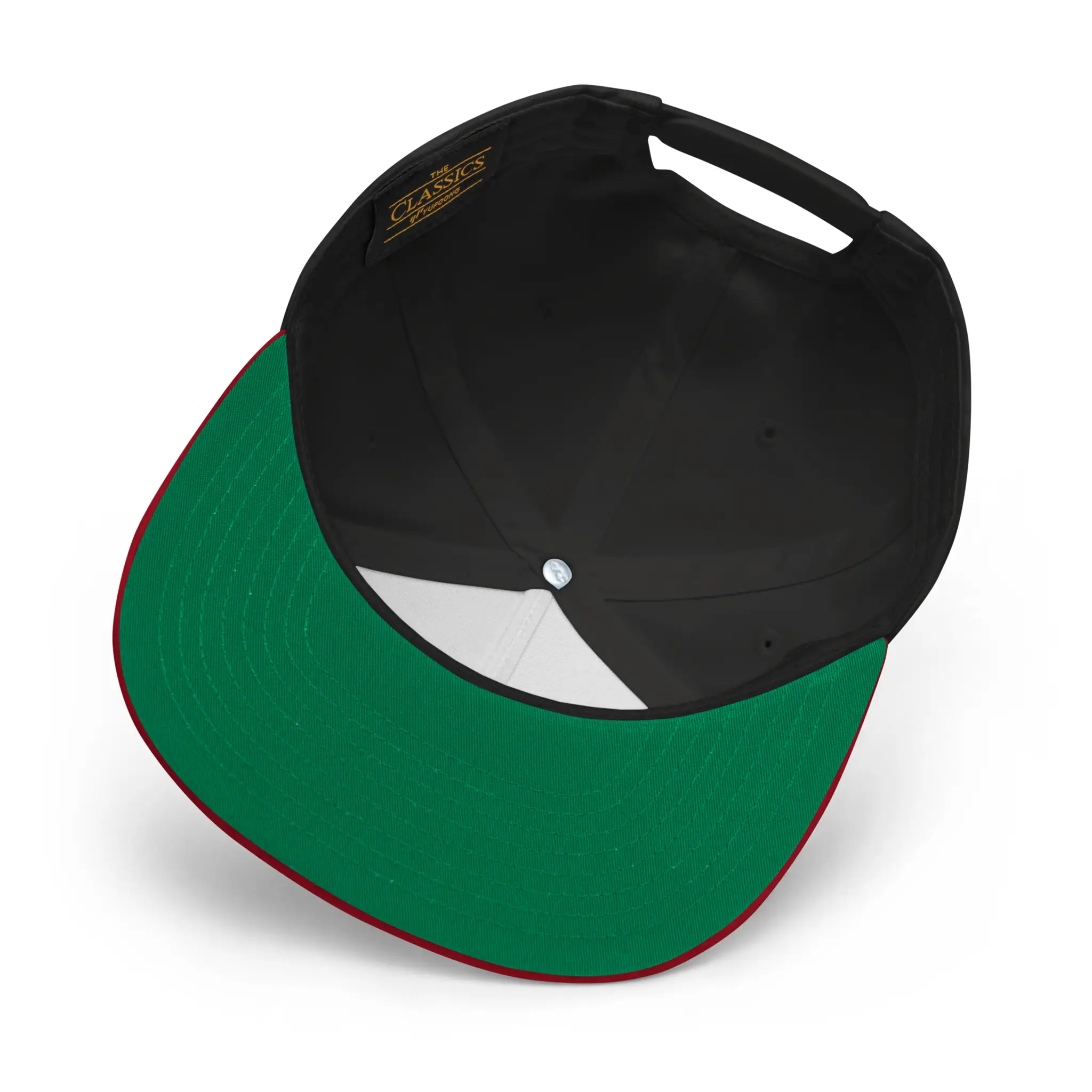 IXNAY original logo flat bill cap detail black/red