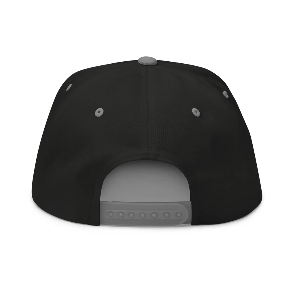IXNAY reject rejects rejector flat bill cap left back black/gray
