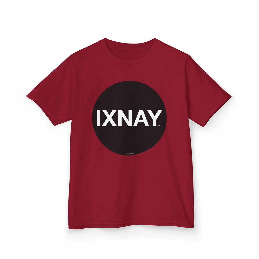 Kids' Short-Sleeve T-Shirt - 100% Cotton, IXNAY Original Logo