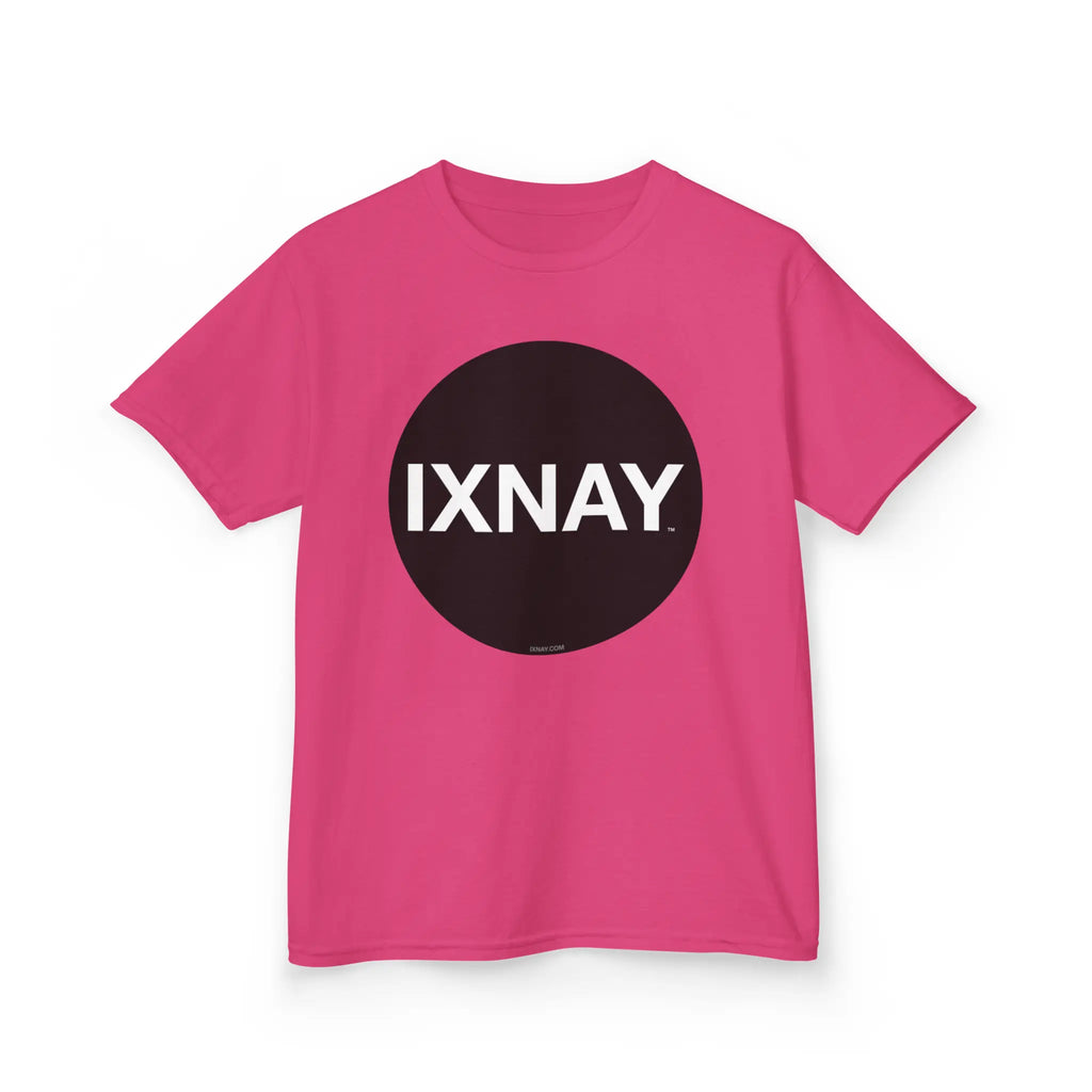 Kids' Short-Sleeve T-Shirt - 100% Cotton, IXNAY Original Logo