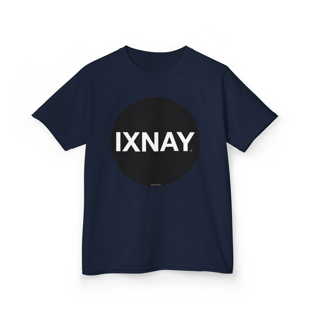 Kids' Short-Sleeve T-Shirt - 100% Cotton, IXNAY Original Logo