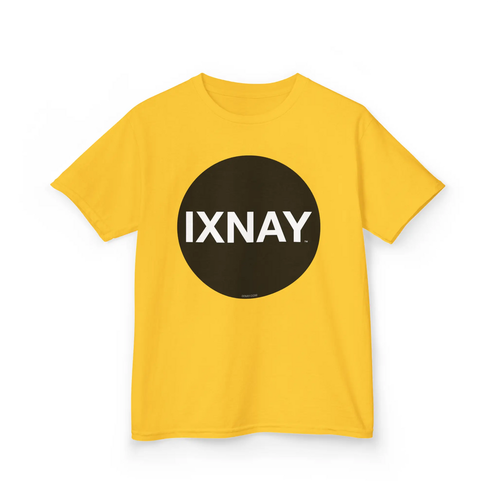 Kids' Short-Sleeve T-Shirt - 100% Cotton, IXNAY Original Logo