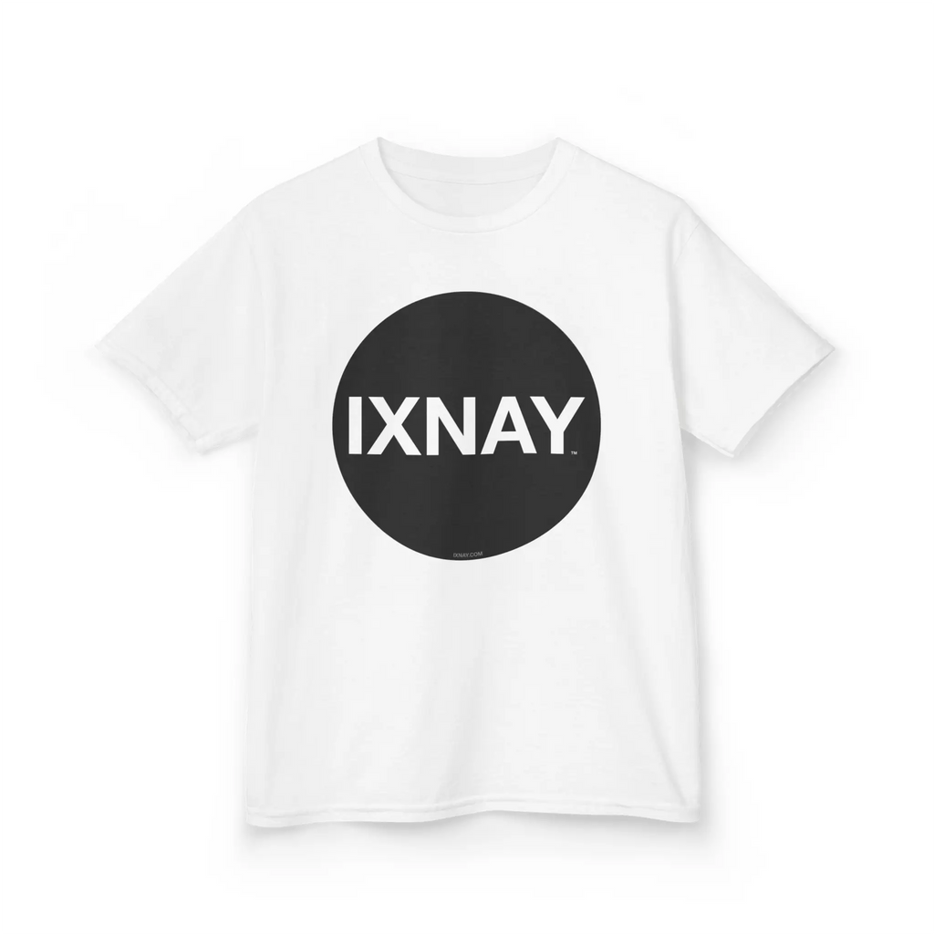 Kids' Short-Sleeve T-Shirt - 100% Cotton, IXNAY Original Logo