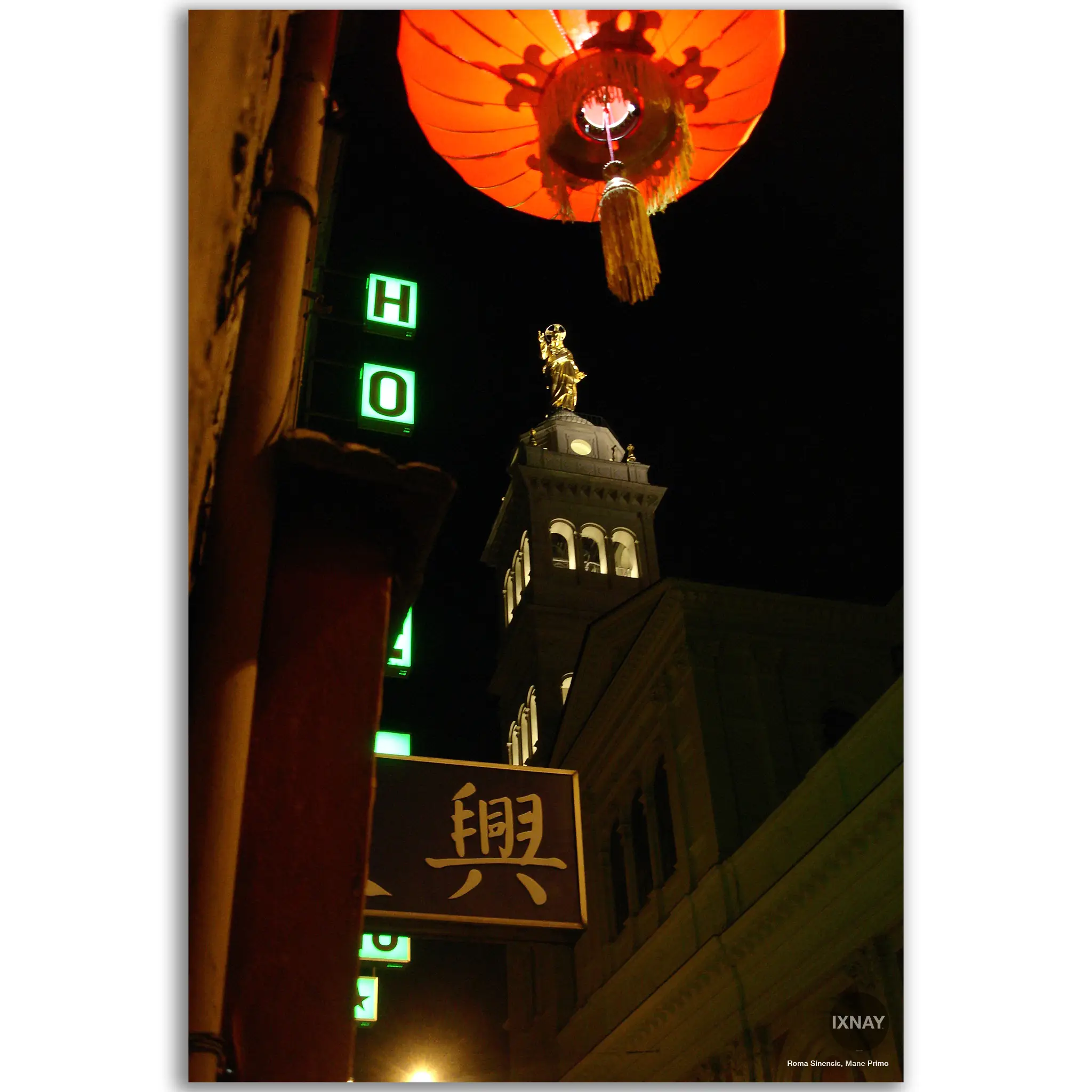 "Roma Sinensis mane primo" IXNAY art photography poster 24x36"